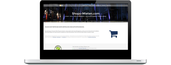 Shops-Mieten.com - Kostenloser Online Shop, Online-Shop günstig mieten, Rent-a-Shop